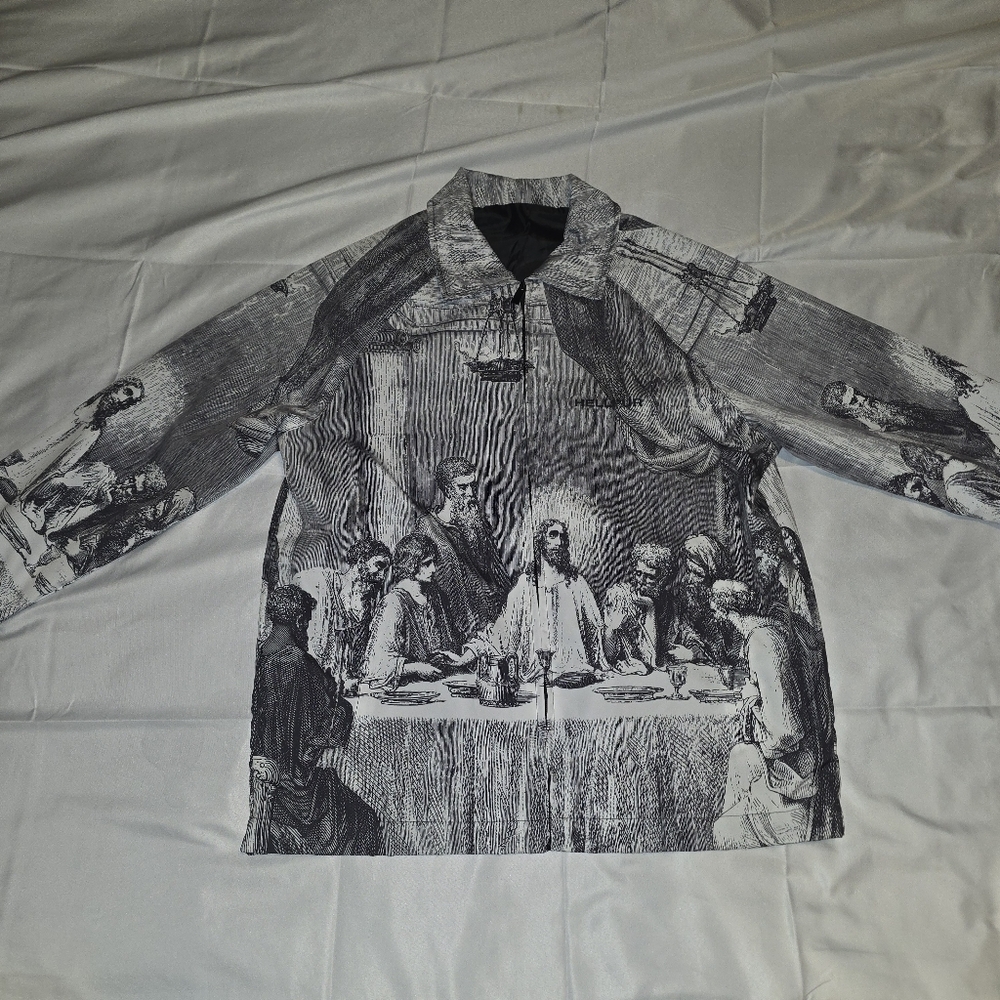 HELLPUR Graphic Print Jacket – Size Small – Statement Streetwear